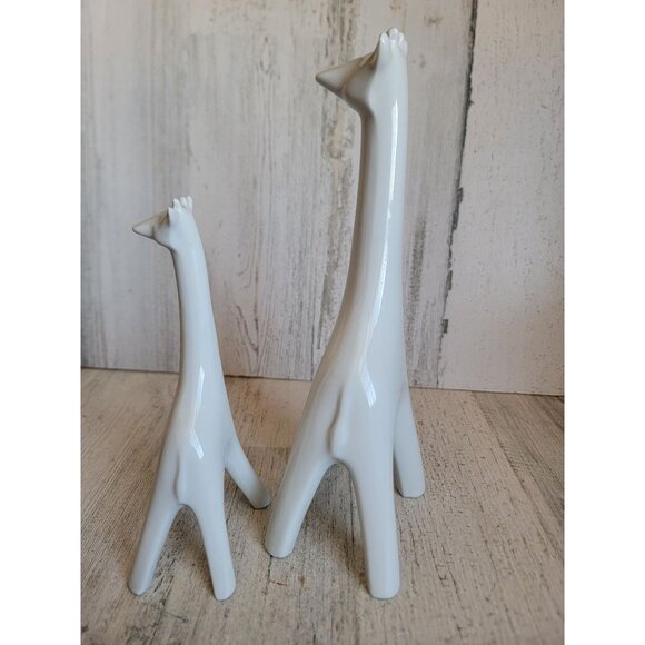 Naaman giraffe baby mama Israel porcelain figure set collectible vintage - Picture 6 of 8